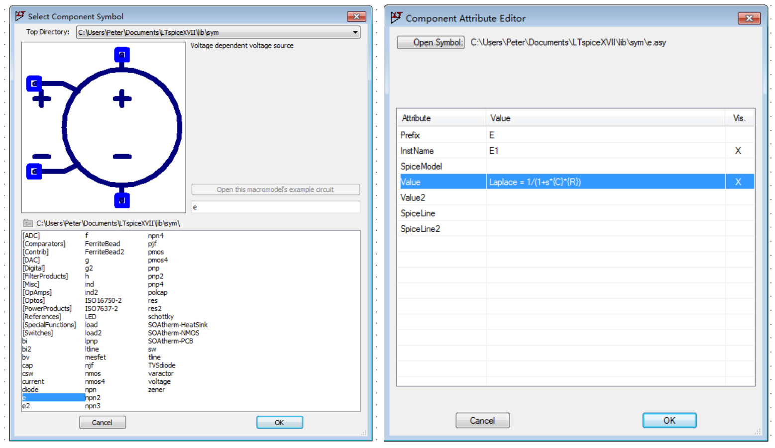 图4 受控电压源（E）