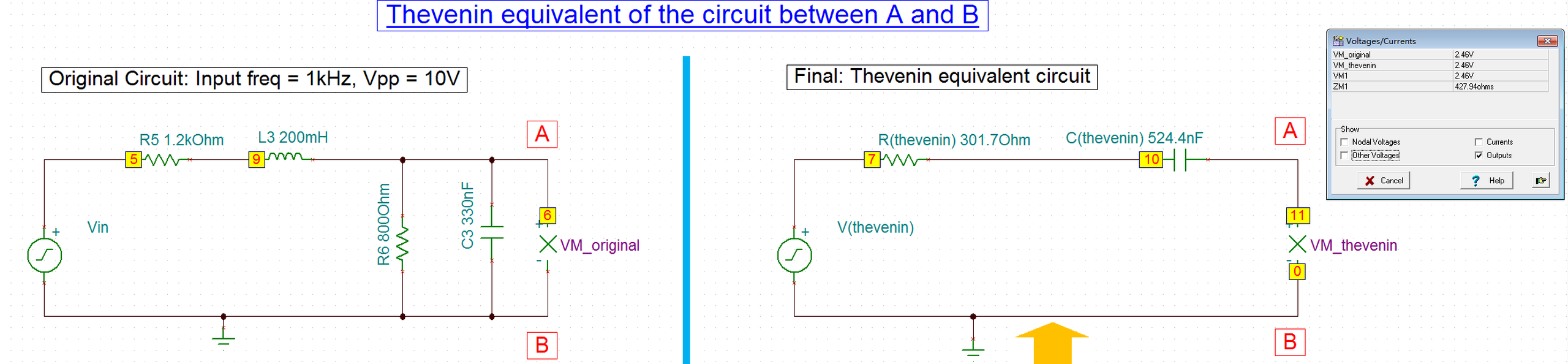 图7 对比计算负载两端电压