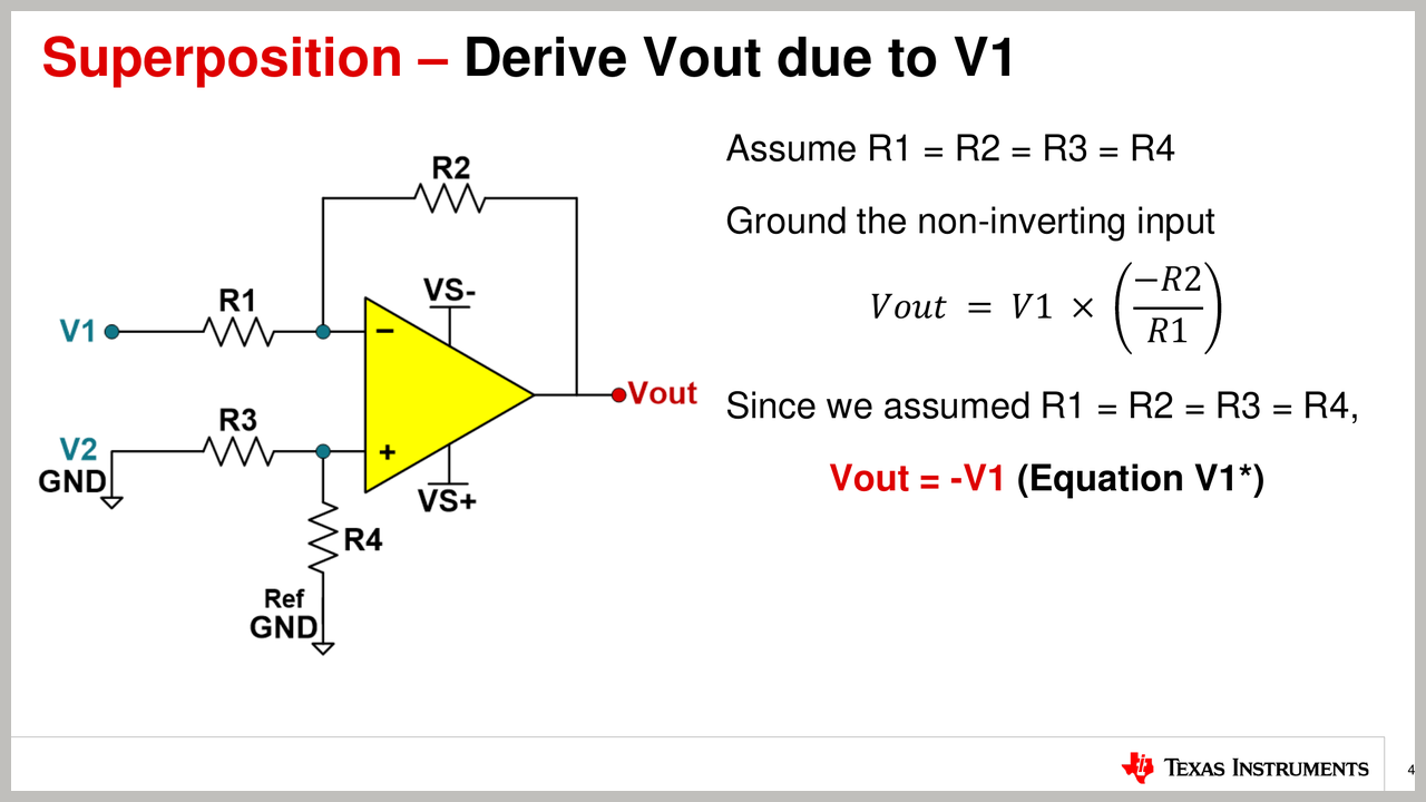 图2 V1 保留，V2 接地，Ref 接地