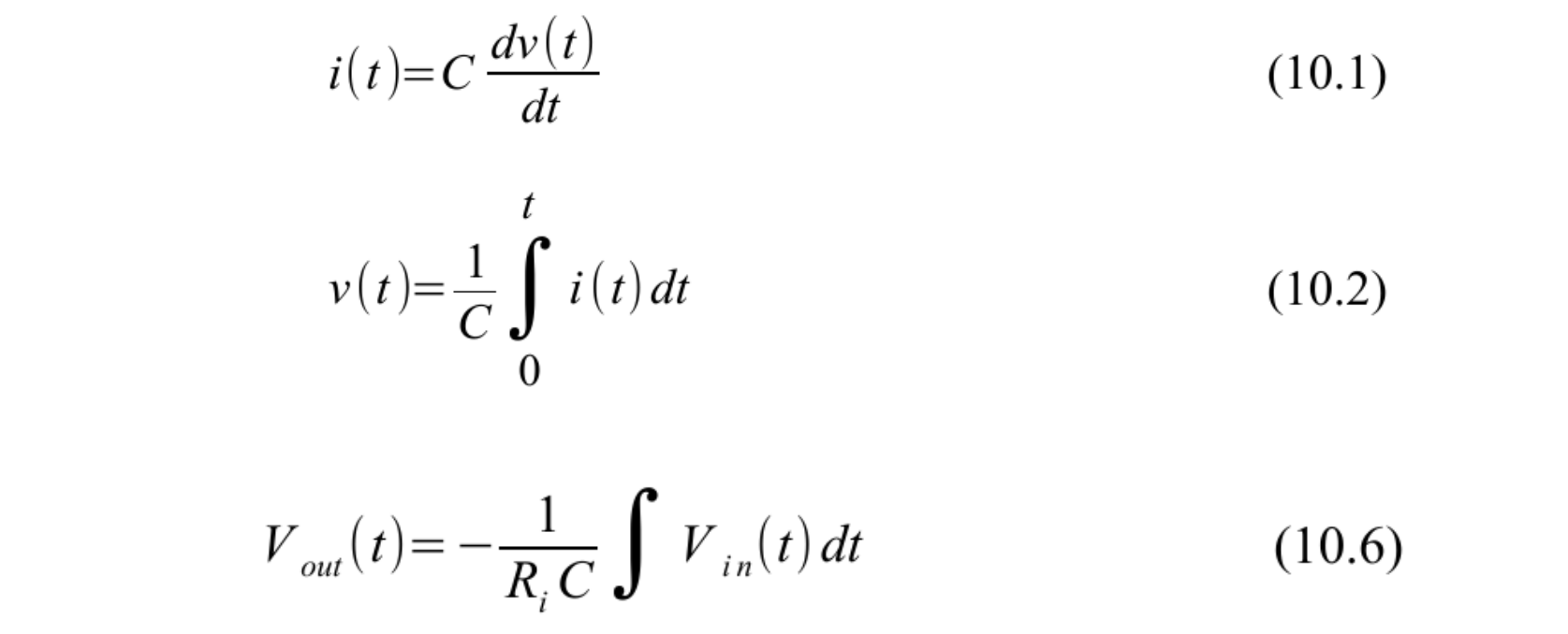 图3 积分关系数学表达